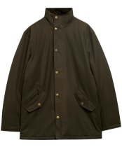 Men's Barbour Winter Spoonbill Waterproof Jacket - Dark Olive