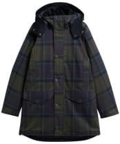 Men's Barbour Lonnen Tartan Waterproof Jacket - Shadow Classic Tartan