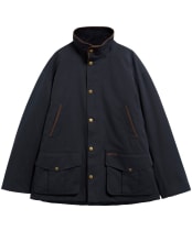 Men's Barbour Bromfield Waterproof Jacket - Dark Navy