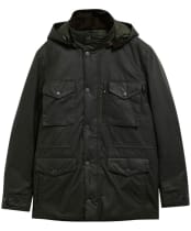 Men's Barbour Winter Sapper Waxed Jacket - Sage / Shadow