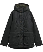 Men's Barbour International Oakdale Wax Jacket - Sage