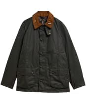 Men's Barbour Icons Ashby Waxed Jacket - Sage