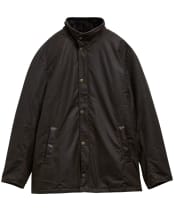 Men's Barbour Crayton Waxed Jacket - Olive