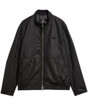 Men's Barbour International Outpost Waxed Jacket - Black
