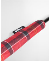 Barbour Tartan Walker Umbrella - Cardinal Tartan