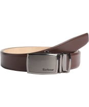  Men's Barbour Kyle Leather Belt - Brown