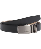  Men's Barbour Kyle Leather Belt - Black