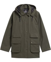 Women's Barbour Border Waterproof Jacket - Sage / Classic