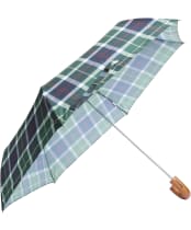 Barbour Tartan Mini Umbrella - Evergreen Tartan