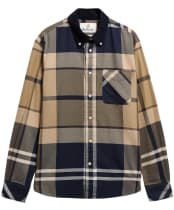Men's Barbour Authentic Dunoon Tartan Shirt - Birchwood Dress Tartan