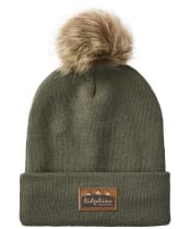 Ridgeline Heritage Fine Knit Bobble Hat - Moss