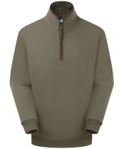 Men's Ridgeline Brancaster 1/4 Zip Top - Moss