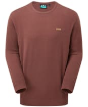 Men's Ridgeline Hartland Crew Knit - Oxblood