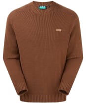 Men's Ridgeline Journeyman Knit Jumper - Nutmeg