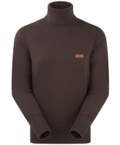  Women's Ridgeline Melford Roll Neck Knit - Deep Bark