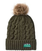 Women's Ridgeline Nordic Fleck Bobble Hat - Deep Forest
