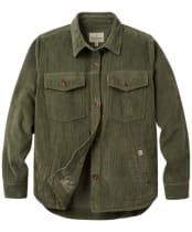 Women's Passenger Clothing Stella Heavyweight Cord Long Sleeve Shirt - Dusty Olive