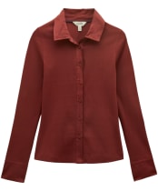  Women's Joules Anita Shirt - Port Red
