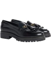 Women's Barbour Ava Loafers - Black Glace