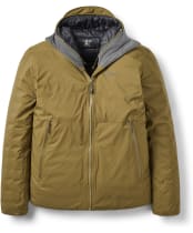 Men's Rab Microlight Shield Waterproof Down Jacket - Oak