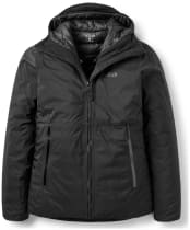  Women's Rab Microlight Shield Waterproof Down Jacket - Black
