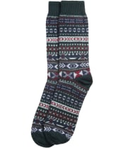 Men's Barbour Boyd Socks - Evergreen