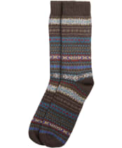 Men's Barbour Boyd Socks - Chocolate Brown