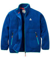 Women's Passenger Clothing Home Full Zip Recycled Sherpa Fleece - Blue / Navy