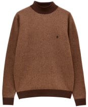 Men's Joules Highland Roll Neck Jumper - Brown