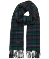 Men's Joules Langtree Checked Scarf - Navy