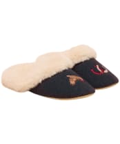 Women's Joules Slippet Luxe - Navy Horse