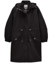 Women's Joules Stormwell Waterproof Raincoat - Black