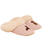 Women's Joules Slippet Luxe - Pink Dog