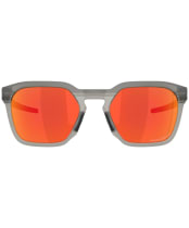 Oakley HSTN SQ 2.0 Sunglasses - Prizm Ruby Polarized Lens - Matte Grey Smoke