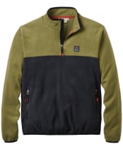 Men's Passenger Clothing Set Off Recycled Polar 1/4 Zip Fleece 2.0 - Khaki