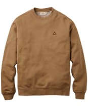  Men's Passenger Clothing Vita Organic Cotton Relaxed Fit Sweatshirt - Caramel