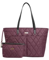Women's Barbour Quilted Tote Bag - Fig
