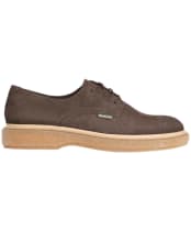Men's Barbour Harefield Derby Shoes - Choc Suede