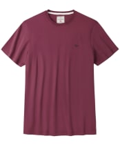 Men's Aubin Organic Cotton T-Shirt - Oxblood