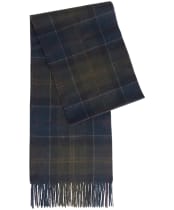 Women's Barbour Tartan Scarf - Shadow Classic Tartan