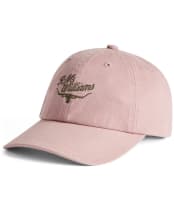 R.M. Williams Script Longhorn Baseball Cap - Mauve