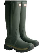 Women's Hunter Balmoral Full Zip Neoprene Lined Wellington Boots - Dark Olive