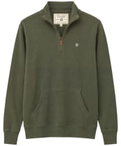 Men's Holland Cooper Classic Quarter Zip Sweat - Khaki