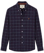 Men's Holland Cooper Classic Button Down Shirt - Copper / Navy Check