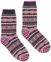 Men's Joules Alby Fair Isle Socks - Navy
