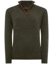 Women's Holland Cooper Country Quarter Zip Knit - Forest Marl
