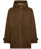 Women's Holland Cooper One Size Lightweight Waterproof Parka - Chestnut