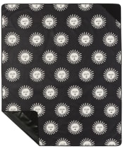 Slowtide Slowburn Quick Drying Picnic Blanket - Black