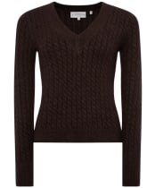 Women's Holland Cooper Polly Knit - Chocolate