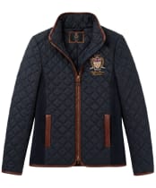 Women's Holland Cooper Boughton Diamond Quilt Jacket - Ink Navy